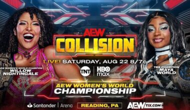 AEW Collision Preview (August 22, 2026): Reading, PA.