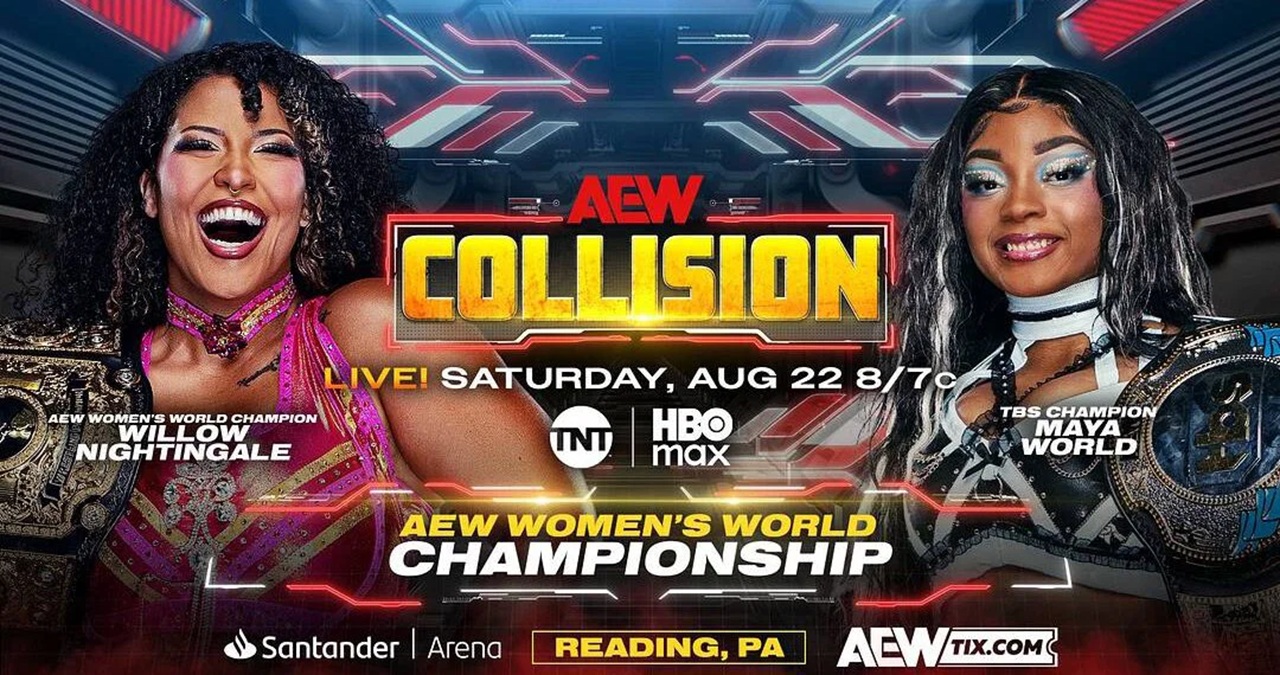 AEW Collision Preview (August 22, 2026): Reading, PA.