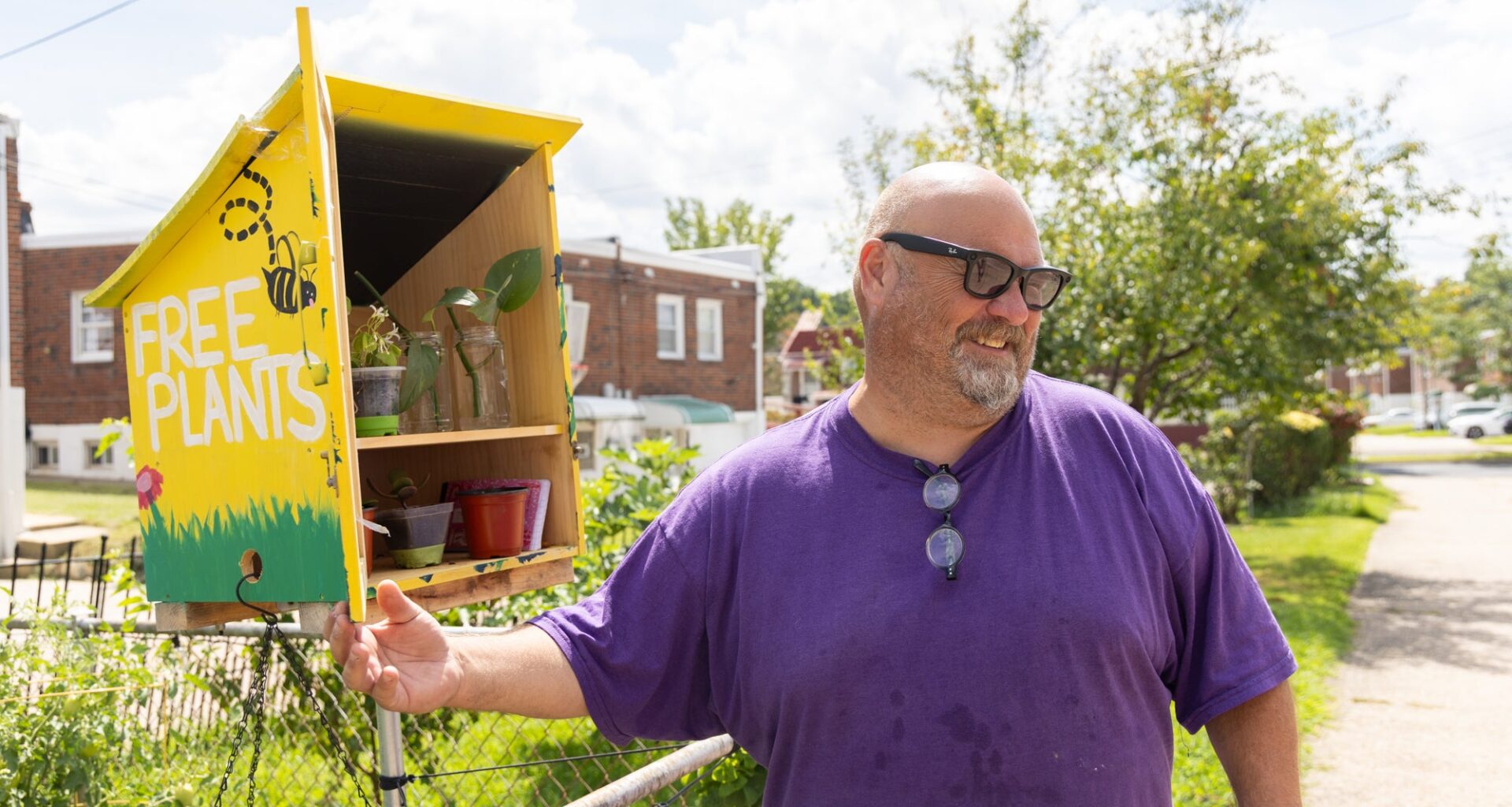 Philadelphia free plant library brings whimsy and connection