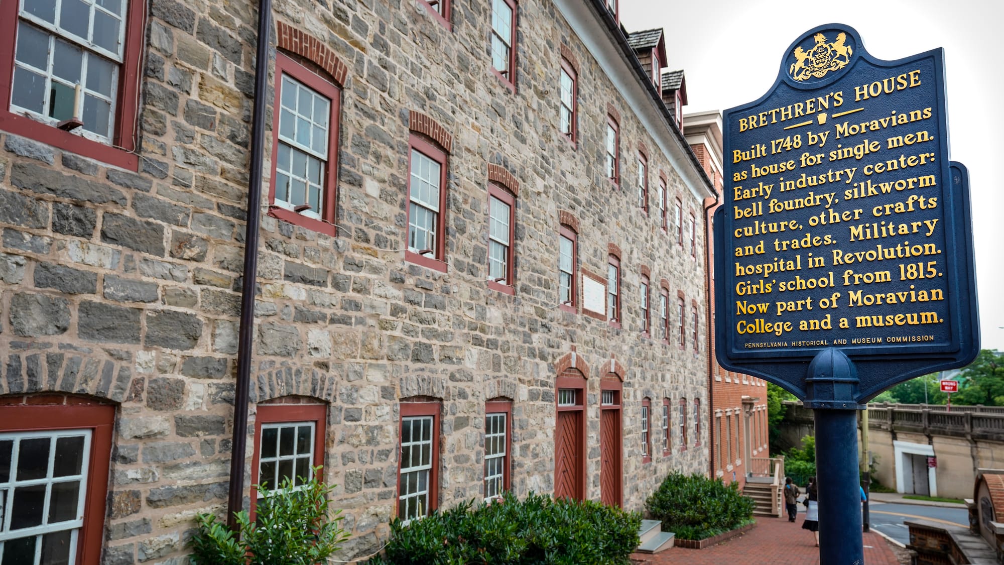 Tour of the 1748-built Brethren House at Church and Main Streets in Bethlehem, Pa. on Wednesday, June 18, 2025. Photography b