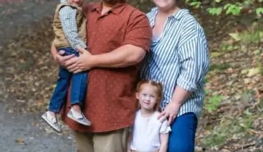 Brad Kool poses for a photo with his wife, Clare and two children, Francesca and Fitzgerald.
                                 submitted photo