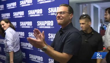 Shapiro campaigns in Berks, Lebanon and Union counties