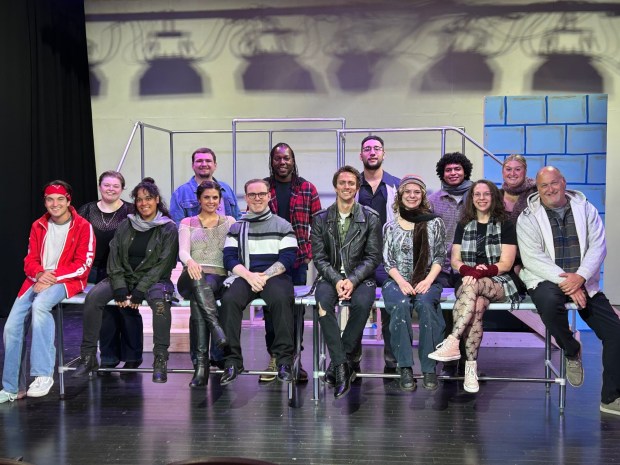 The cast of the Reading Civic Theatre production of "Rent." (Courtesy of Reading Civic Theatre)