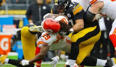 Pads come on, Cam Heyward reacts to no tackling at camp