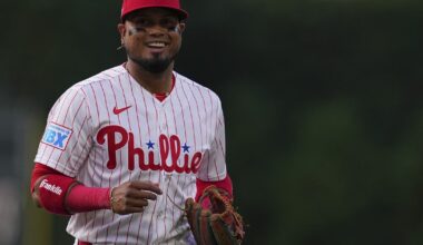 Phillies beat Nationals 5-0, Arraez and Luzardo lead way