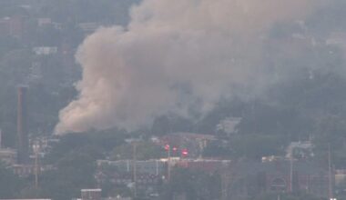 Scrap yard fire causing smoke in North Philadelphia on Sunday – NBC10 Philadelphia