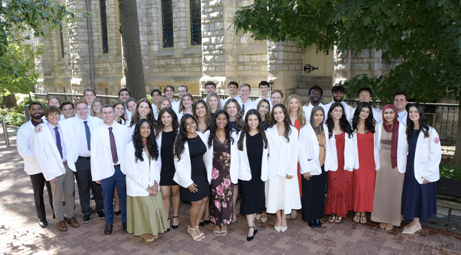 43 Future Physicians Take First Step in Medical Careers