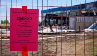 Saskatoon high school fire considered 'suspicious,' police say