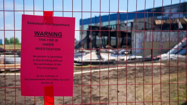 Saskatoon high school fire considered 'suspicious,' police say