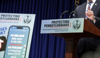 Pennsylvania Attorney General Dave Sunday announces lawsuit against TikTok