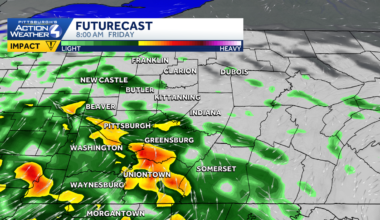 Pittsburgh: Impact Day Friday for morning rain