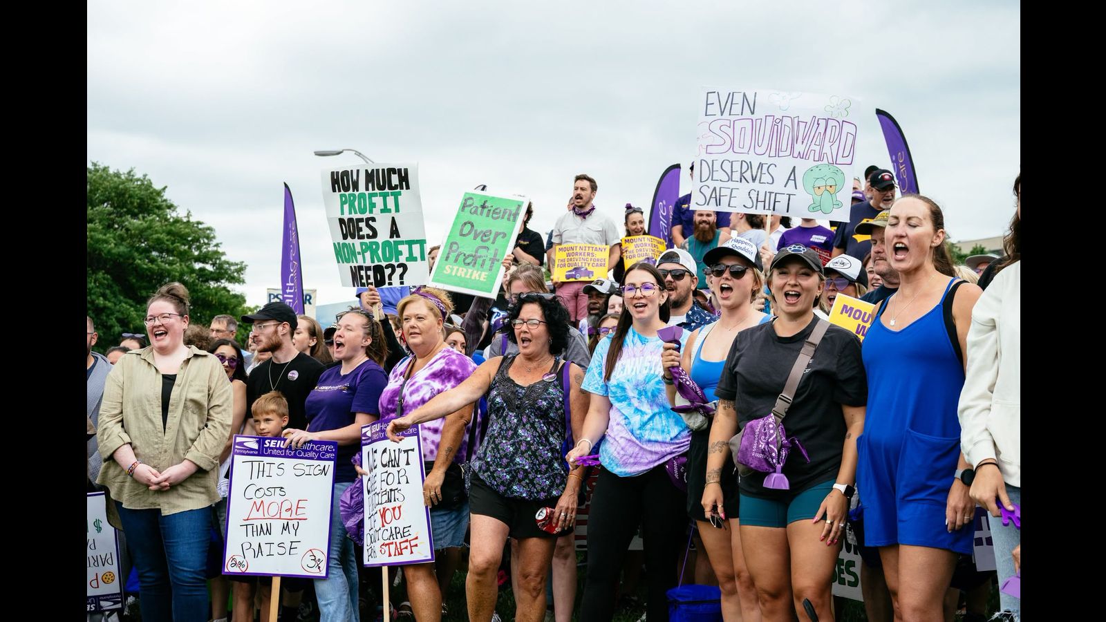 Company offers worse contract after SEIU shuts down strike of 950 Pennsylvania healthcare workers