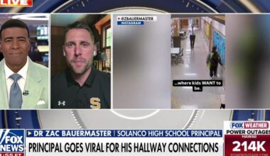 Pennsylvania principal shares story behind viral hallway videos