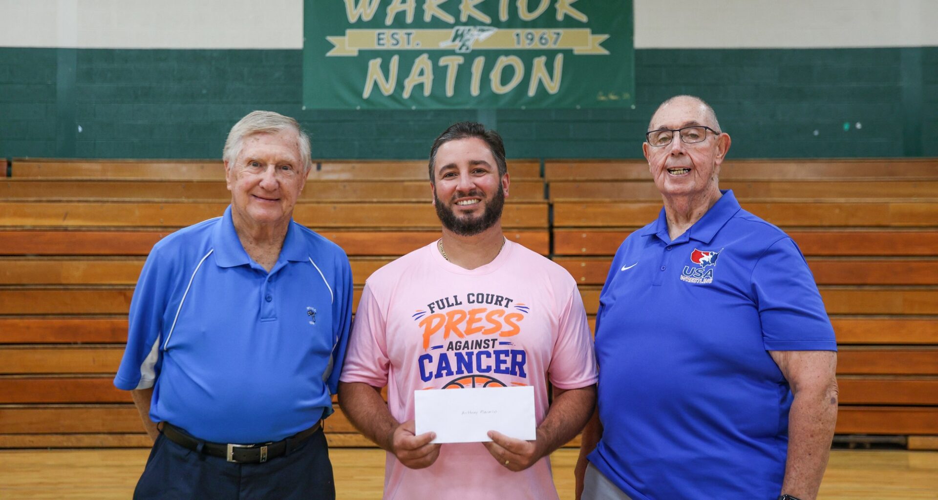 WVAA donates to Gentleman's Dash participant Macario