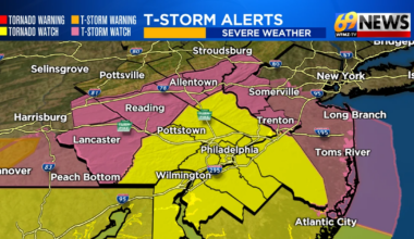 Tracking gusty downpours with potential for flooding and severe weather through early evening | Weather