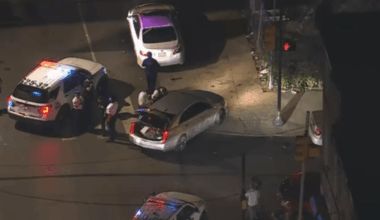 2 people in custody following car theft, police chase in North Philly