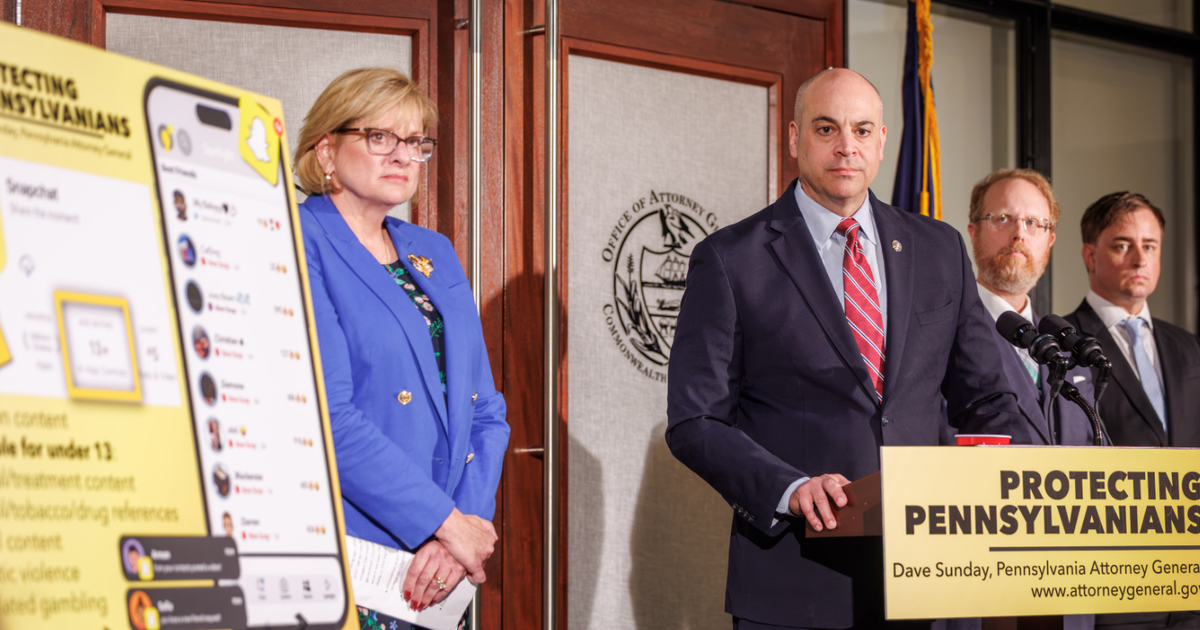 Pennsylvania sues Snapchat over claims app is addictive and unsafe for kids