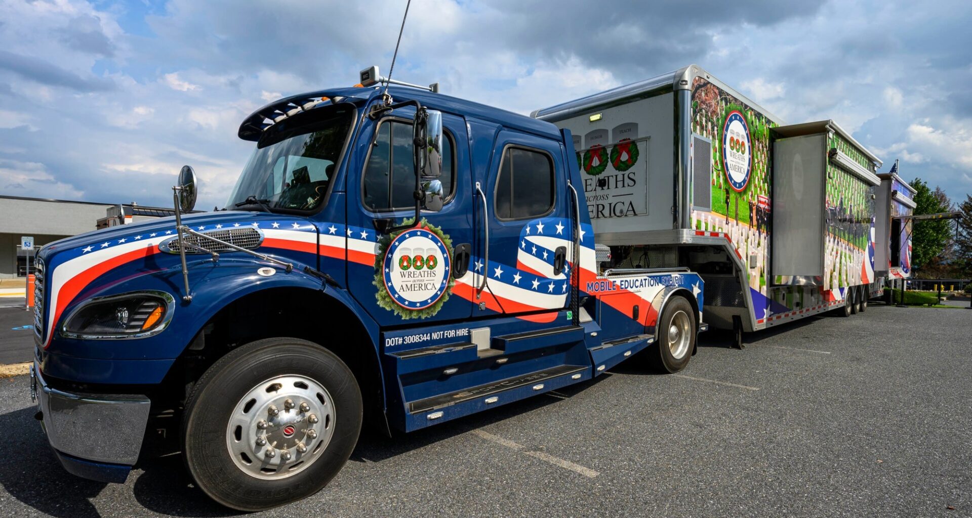 Wreaths Across America’s Mobile Education Exhibit rolls into Lehigh Valley