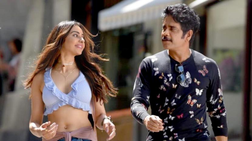 Rakul Preet Singh and Nagarjuna in Manmadhudu 2 Rakul Preet Singh and Nagarjuna in Manmadhudu 2