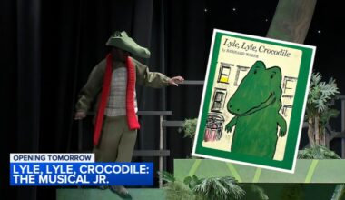 World premiere of 'Lyle, Lyle, Crocodile: The Musical Jr.' at Upper Darby Summer Stage