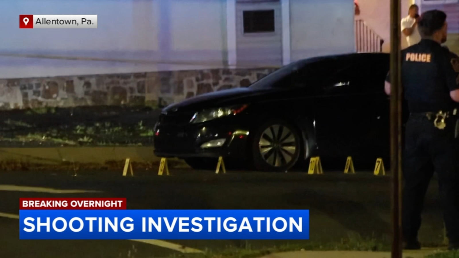 Man shot in the chest in Allentown, Pa.