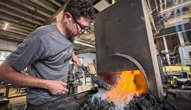 Blacksmith designs & donates trophies to Philadelphia Cycling Classic