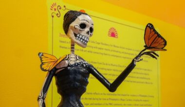 Artist from Puebla, Mexico creates papier-mâché figures to display at Philadelphia's Magic Gardens