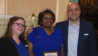Omni William Penn celebrates employee's 50 years of service