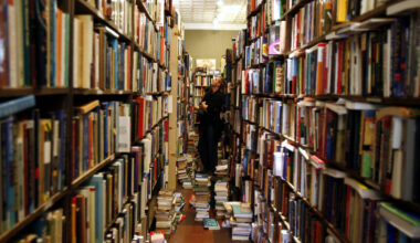 The Booktrader, a stalwart Old City used bookstore, offers two stories of overflowing shelves, one of Philadelphia