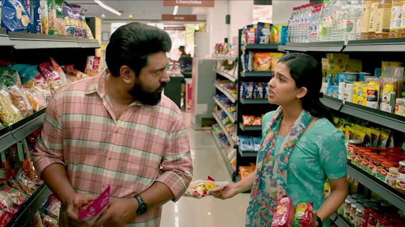 Nivin Pauly and Mamitha Baiju in Bethlehem Kudumba Unit