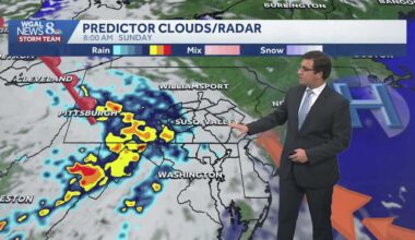 Pleasant Saturday before storms returns Sunday