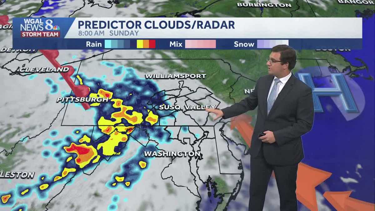Pleasant Saturday before storms returns Sunday