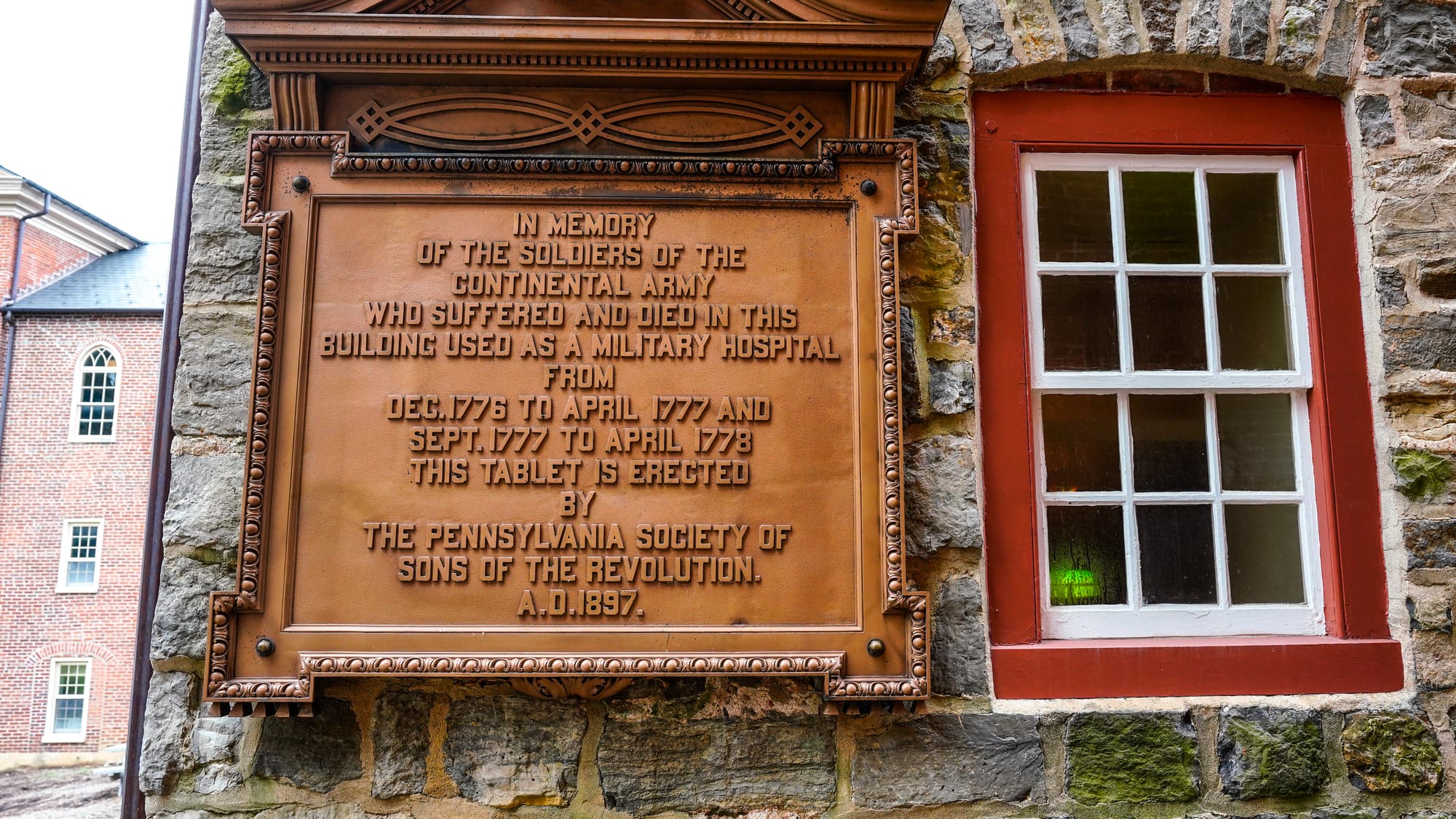 Brethren House was a military hospital from December, 1776 to April, 1777. Tour of the 1748-built Brethren House at Church an