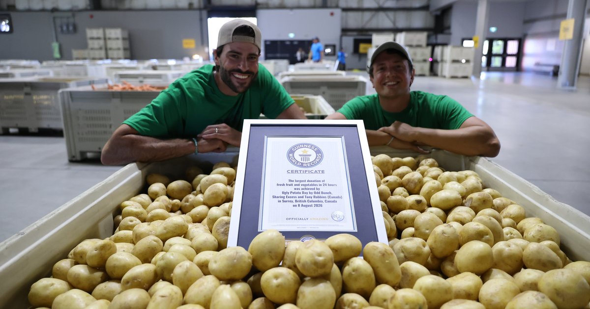 Sharing Excess helps break Guinness World Record for largest donation of fruits and vegetables in 24 hours
