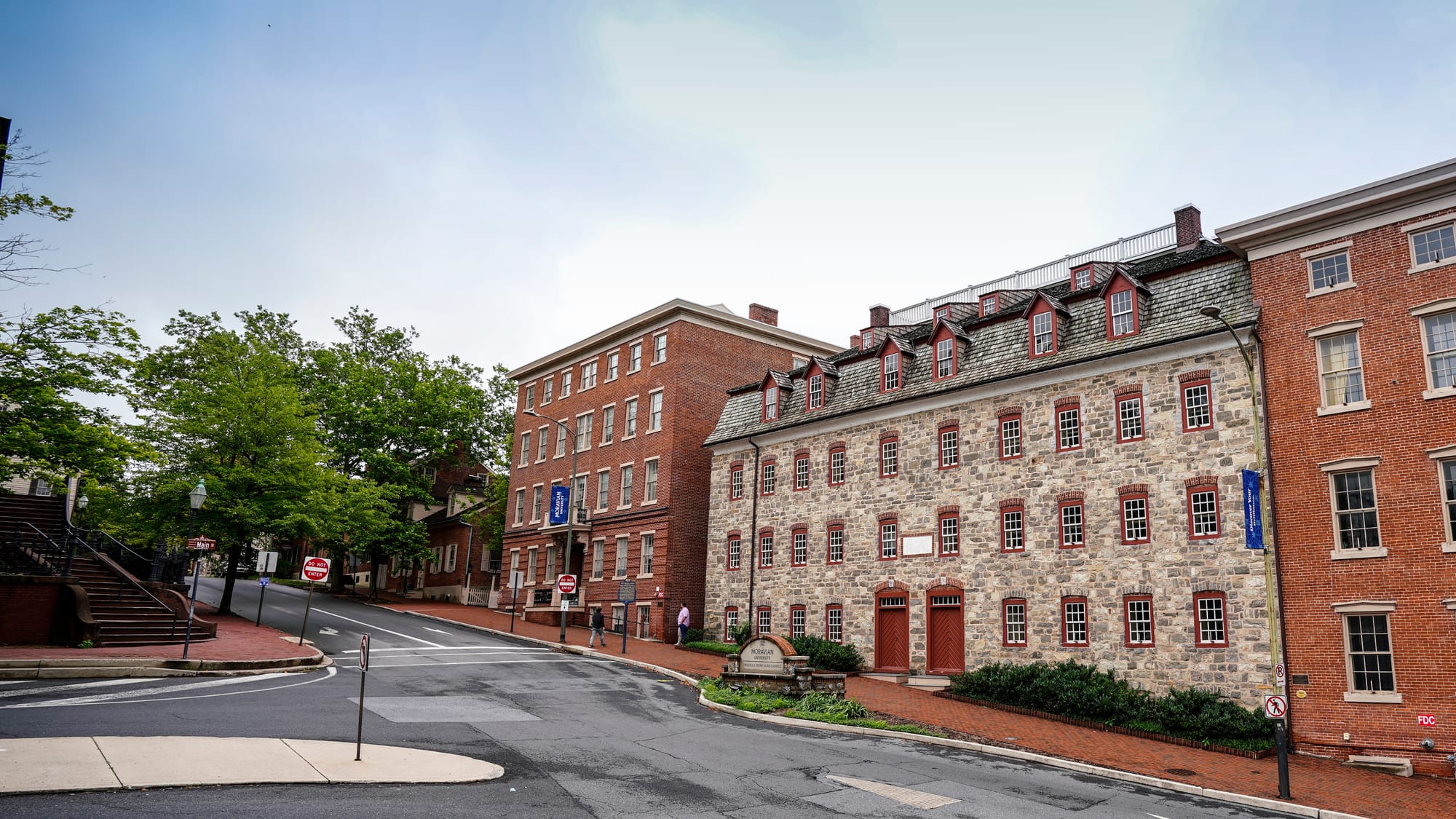 Tour of Moravian University's 1748-built Brethren House at Church and Main Streets in Bethlehem, Pa. on Wednesday, June 18, 2