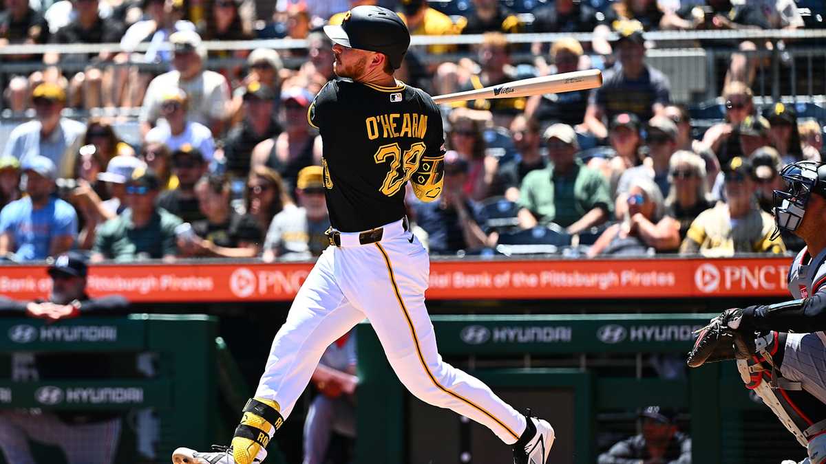 Pirates place Ryan O'Hearn on the 10-day injured list with a left quad strain
