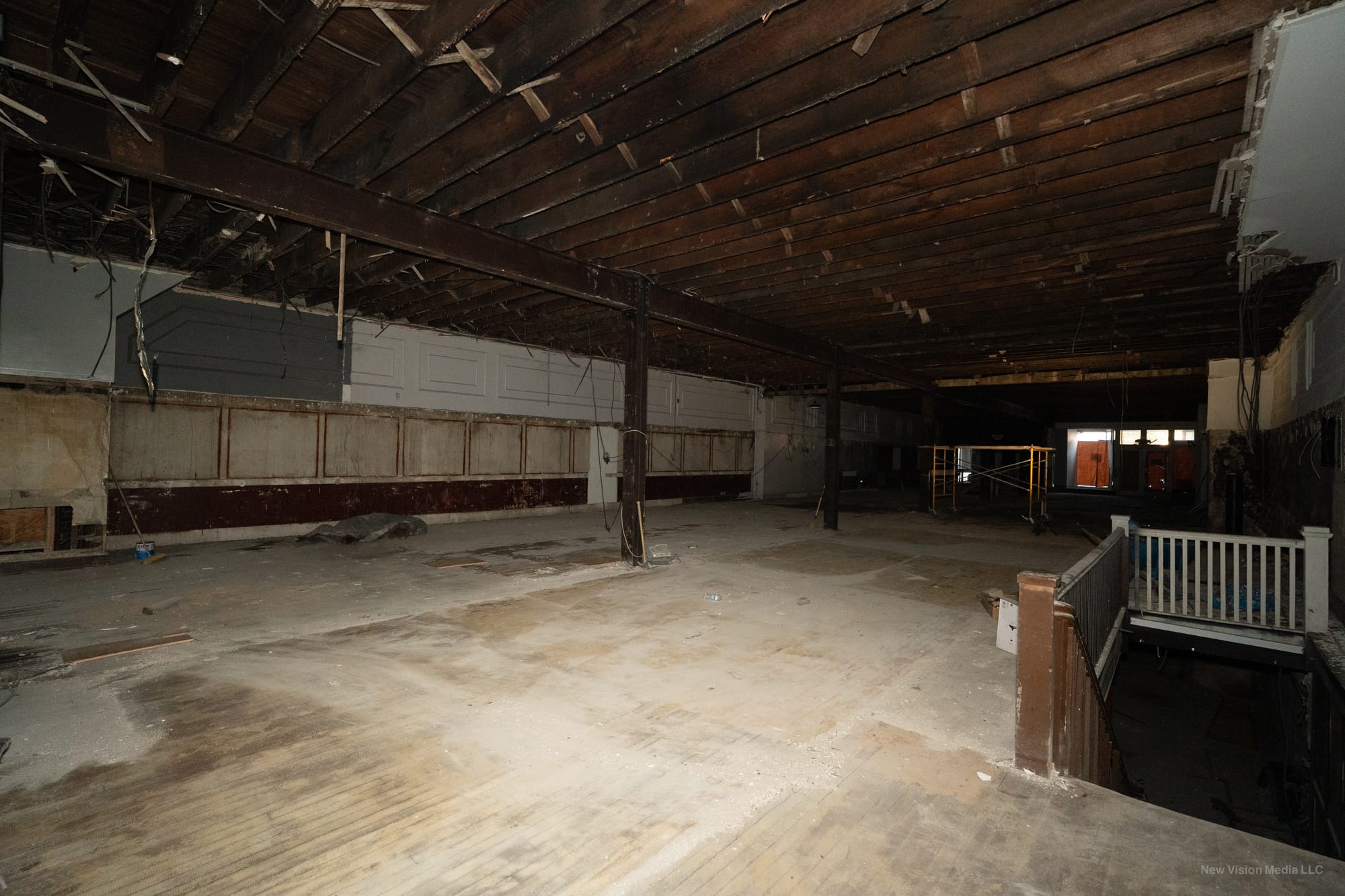 Before and after photos of 'The Emerald on Third,' a mixed-use property now available for sale/lease in the South Side Histor