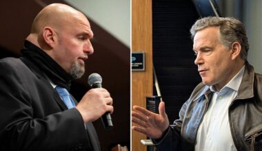 Fetterman holds a higher approval rating among Republicans than McCormick | Pennsylvania