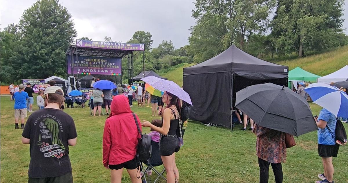 Rain Doesn't Dampen Spirits at Erie Blues & Jazz Festival | Local News