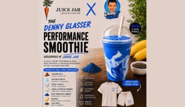 Juice Jar and Denny Glasser Team up for Signature Smoothie Launch | News