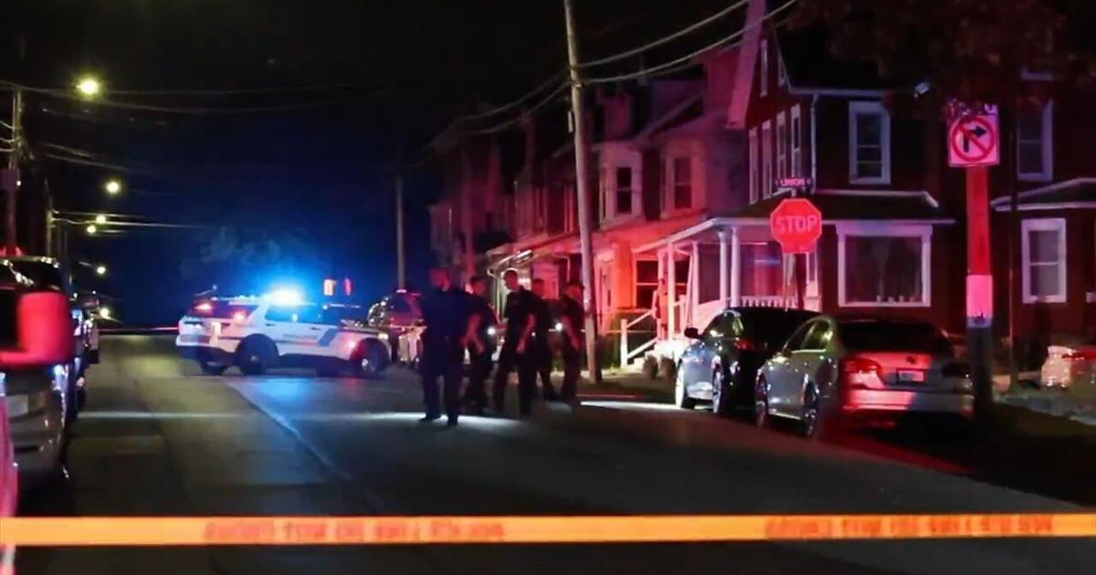 Police cars converge on neighborhood in Allentown as they investigate incident, more than 12 evidence markers seen | Allentown Area
