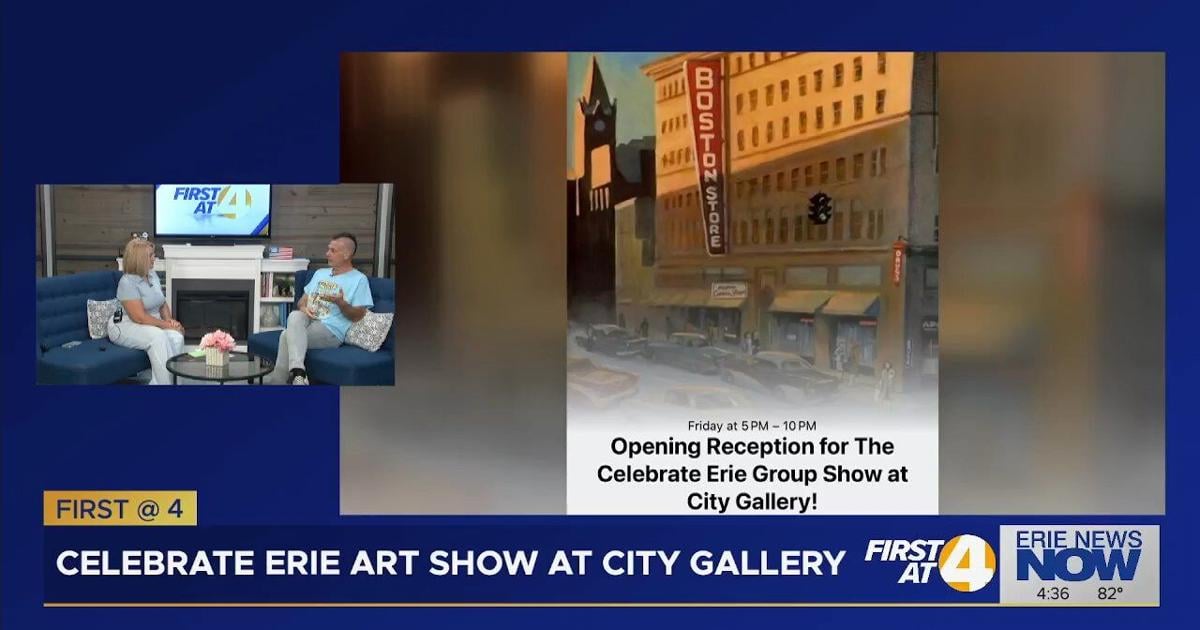 First at 4: Celebrate Erie Art Show at City Gallery | First at 4