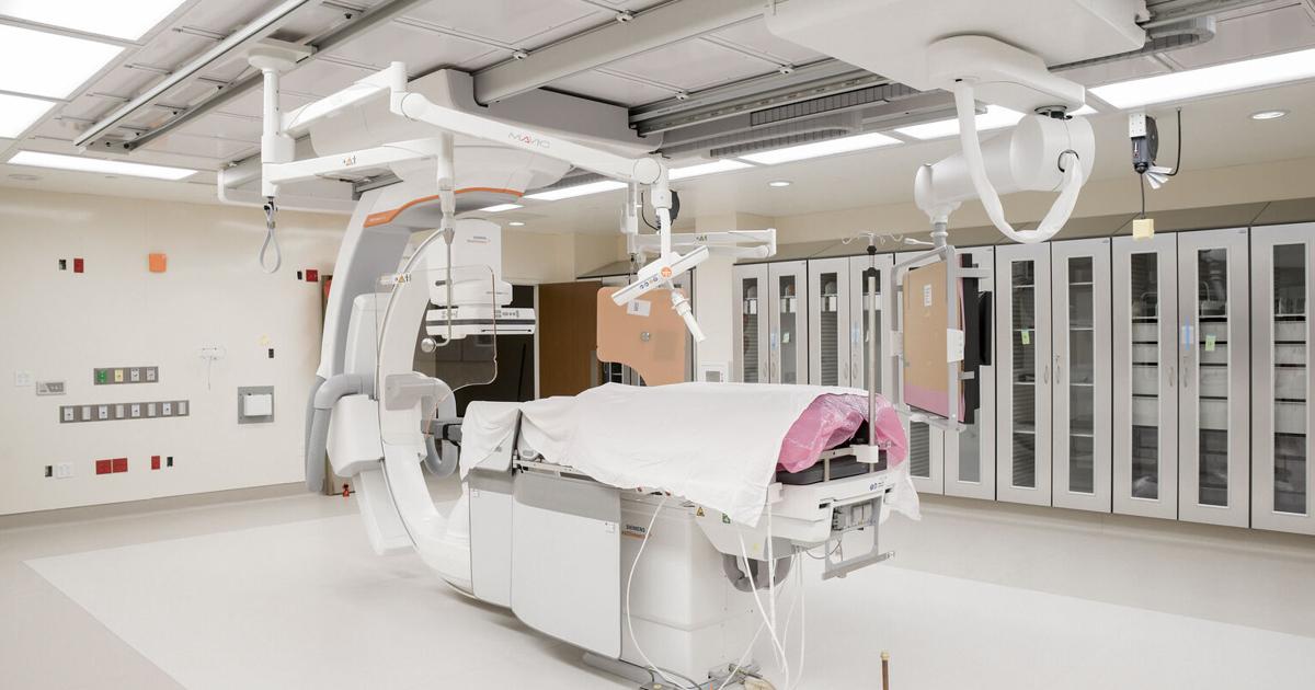 St. Luke’s offers look at new Heart Hospital; facility set to open in October at Anderson Campus in Bethlehem Township - Bucks County Herald newspaper