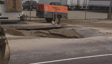 Roadway Collapses Following Water Main Break in Erie | News