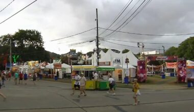 Severe weather forces temporary shutdown of Musikfest in Bethlehem on Friday | Video