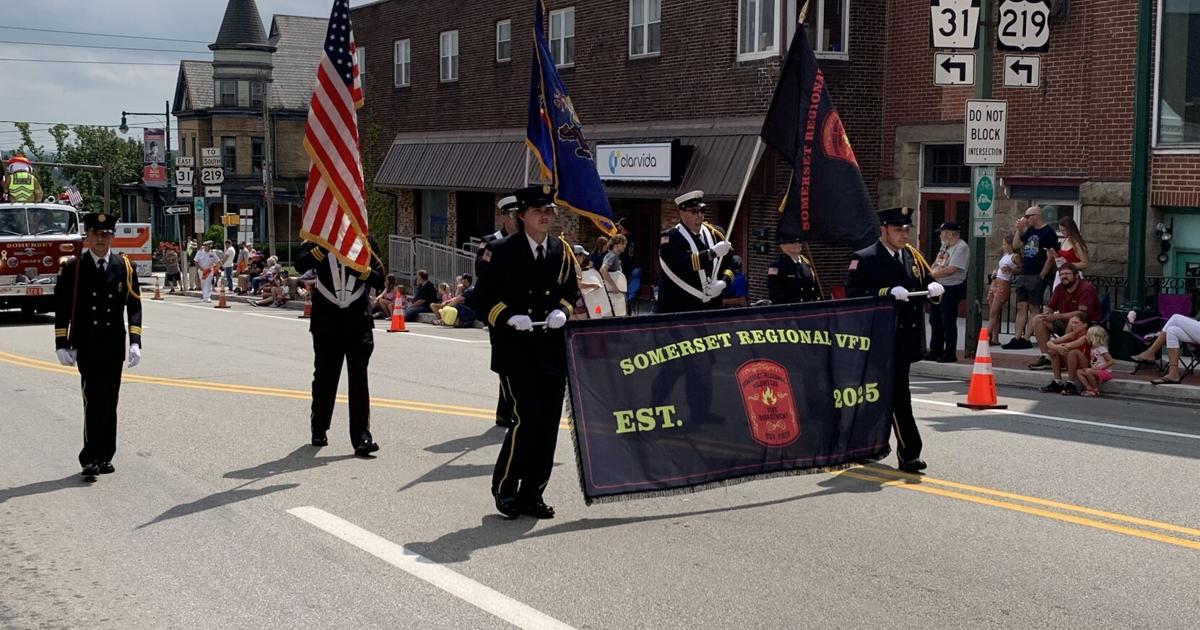 Western Pennsylvania Firemen’s Association parade plays part in Somerset County's 25/250 commemoration | News