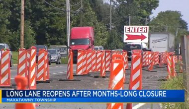Long Lane reopens amid ongoing roundabout construction | Northern Berks County