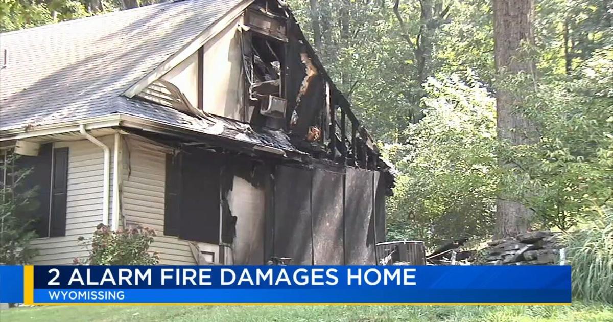 2-alarm fire kills 3 pets in Wyomissing home | Reading Area