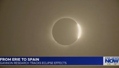 Solar Eclipse Puts Science in the Spotlight: Gannon Studies Eclipse Effects on Atmosphere | News