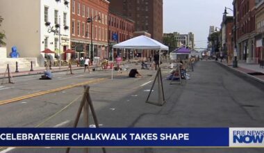 CelebrateErie Chalkwalk Takes Shape in Downtown Erie | News
